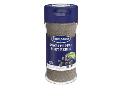 Mald svartpeppar