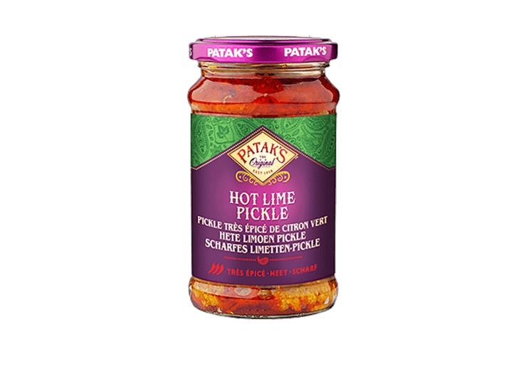 Lime pickle hot