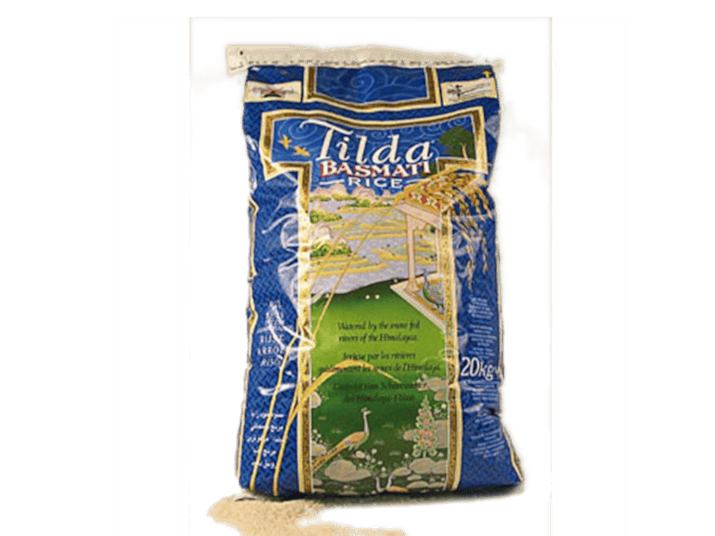 Tilda rice 20kg